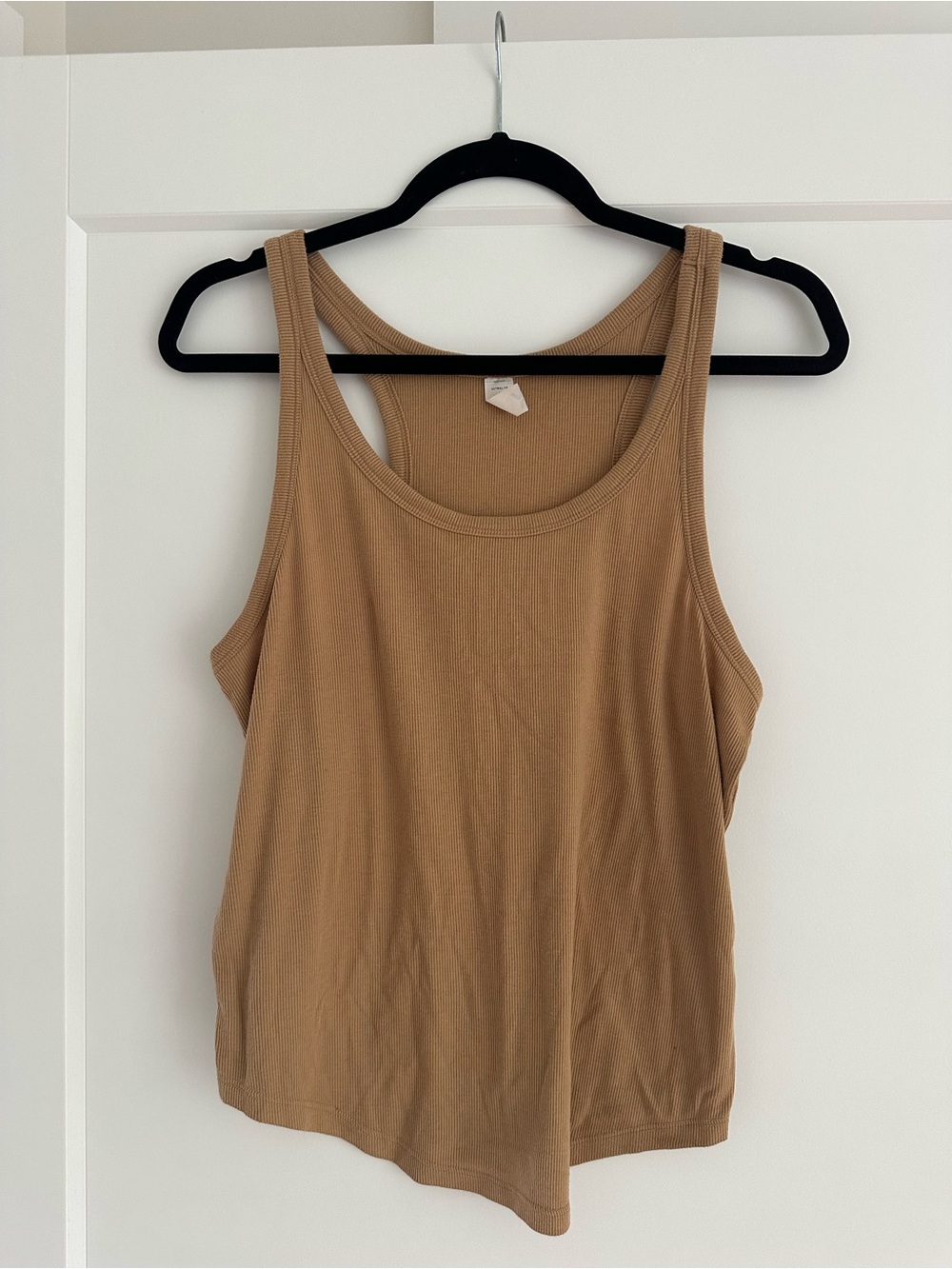 Old Navy Tan Ribbed Tank Top